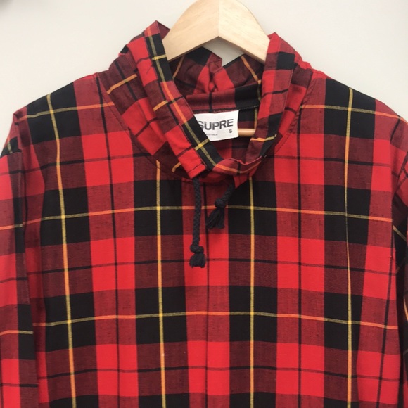 Supre oversize plaid mini dress or tunic - Picture 4 of 7